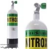 Bouteille/bloc 06 Litres 200 Bars Nitrox/O2 1 Sortie - Aqualung