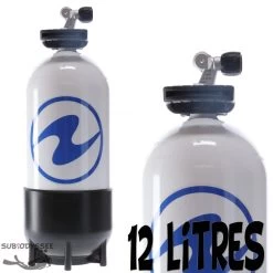 Bouteille 12 Litres Court 230 Bars 1 Sortie Z - Aqualung