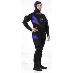 Combinaison Etanche BLIZZARD 2016 Femme 7mm D'Aqualung - DESTOCKAGE -Pro Dive Soldes aqualung combinaison plongee etanche blizzard 7mm femme destockage pas cher sub odyssee lyon 4