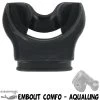 Embout Comfo Silicone Noir - Aqualung