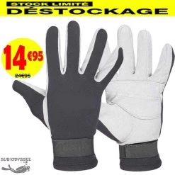 Gant AMARA Cuir 1.5 Mm - Blue All