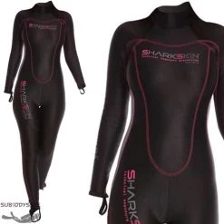 CHILLPROOF FULL SUIT Femme Monopièce Zip Dorsal - SHARKSKIN