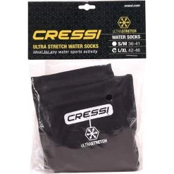 Chaussons FIN SOCKS Lycra NOIR - Cressi -Pro Dive Soldes cressi chaussettes fins socks ultra stretch lycra plongee sub odyssee pas cher 2