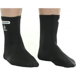 Chaussons FIN SOCKS Lycra NOIR - Cressi -Pro Dive Soldes cressi chaussettes fins socks ultra stretch lycra plongee sub odyssee pas cher 4