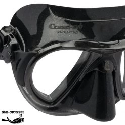 NANO Masque Silicone Noir - Cressi