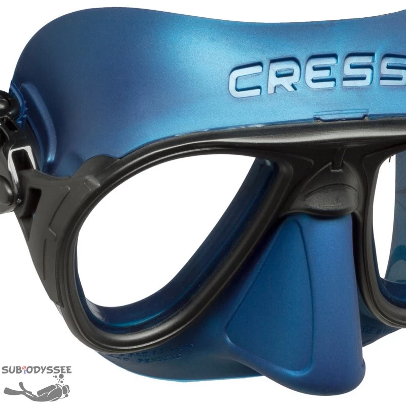 CALIBRO Masque D'apnée Bleu Guillaume NERY - Cressi 1 CALIBRO Masque D'apnée Bleu Guillaume NERY - Cressi