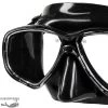 MAREA Masque Silicone Noir - Cressi