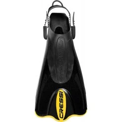 PALAU SAF Palme Courte De Natation & Fitness NOIR / JAUNE - Cressi -Pro Dive Soldes cressi palau saf palme courte natation fitness pas cher sub odyssee lyon 2