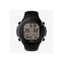 D6i NOVO ALL BLACK Elastomère Montre Ordinateur + Interface USB - Suunto -Pro Dive Soldes d6i novo all black elastomere montre ordinateur interface usb suunto 2
