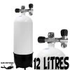 Bloc 12 Litres Court 2 Sorties Acier - Eurocylinder