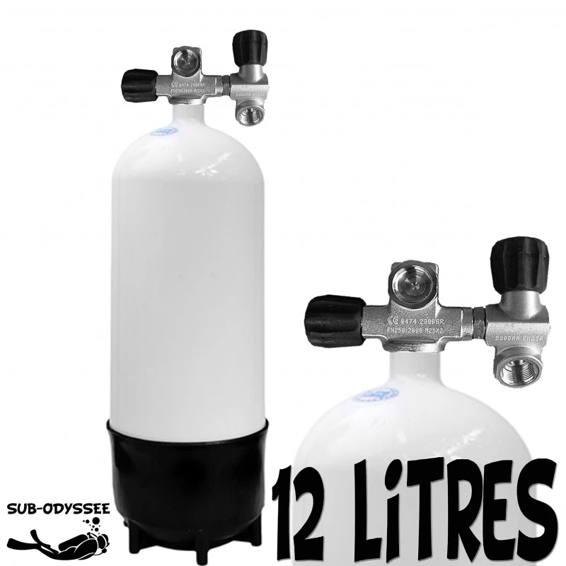 Bloc 12 Litres Court 2 Sorties Acier - Eurocylinder 1 Bloc 12 Litres Court 2 Sorties Acier - Eurocylinder