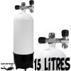 Bloc 15 Litres 2 Sorties Acier - Eurocylinder