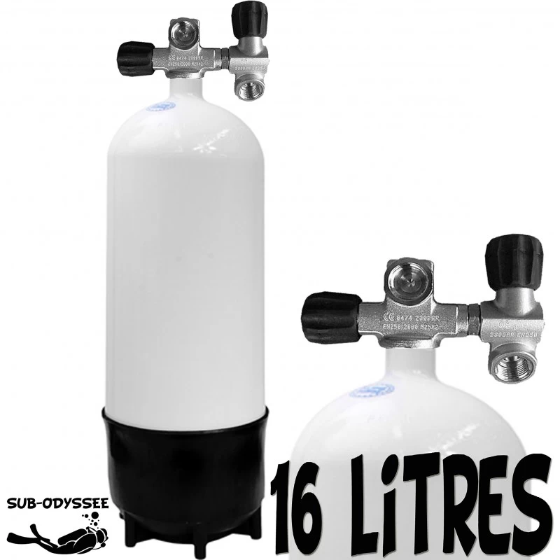 Bloc 16 Litres 2 Sorties Acier - Eurocylinder 1 Bloc 16 Litres 2 Sorties Acier - Eurocylinder