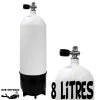 Bouteille 08 Litres 230 Bars Acier - Eurocylinder