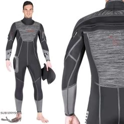 FLEXA GRAPHENE 7mm Combinaison Semi Etanche Homme - Mares