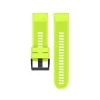 Bracelet Silicone JAUNE Quick Fit 26mm Pour DESCENT MK1 / FENIX 5X - Garmin