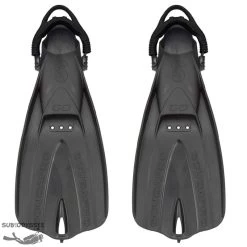 GO VOYAGE Palme Réglable Noire - Scubapro