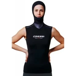 HOOD VEST Femme Gilet Avec Cagoule Attenante 2.5 + 5mm - Cressi