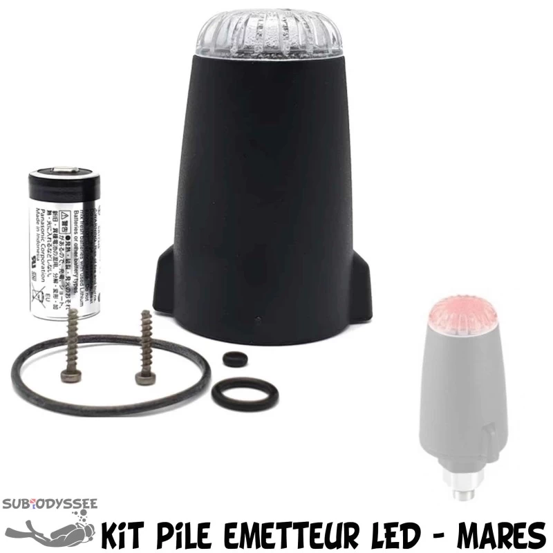 Kit Pile EMETTEUR LED (pour Genius - Quad Air - Smart Air) - Mares 1 Kit Pile EMETTEUR LED (pour Genius - Quad Air - Smart Air) - Mares