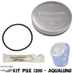 Kit Pile Pour Les Ordinateurs I200 / I200C Avec Joint - Aqualung
