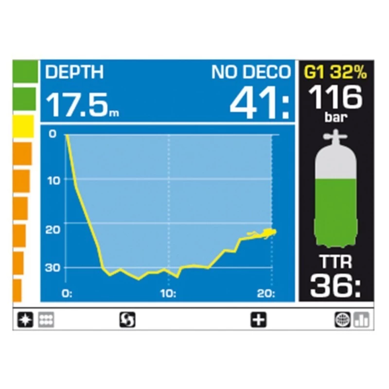 GENIUS Ordinateur De Plongée Couleur - Mares 3 GENIUS Ordinateur De Plongée Couleur - Mares – Image 3
