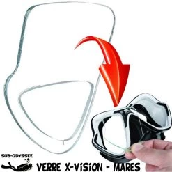 Verre Correcteur X-VISION Avant 2014 Positif (+1.5 à +3.0) - Mares