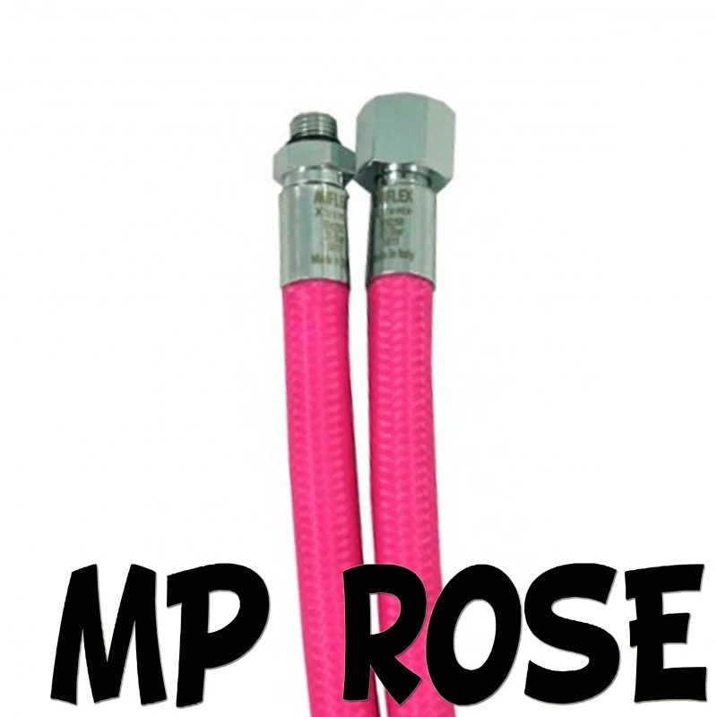 Flexible Tressé ROSE Moyenne Pression 3/8" Pour Détendeur De Plongée - MIFLEX 1 Flexible Tressé ROSE Moyenne Pression 3/8" Pour Détendeur De Plongée - MIFLEX