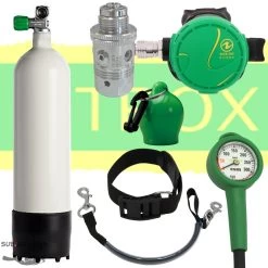 Pack Bloc/Bouteille ROTH Acier 06L + Détendeur CALYPSO NITROX Aqualung