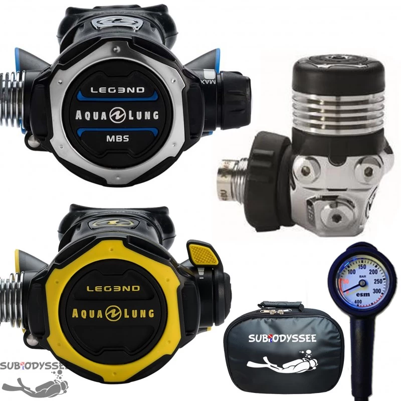 Pack LEGEND 3 MBS Détendeur Surcompensé (LEG3ND) - Aqualung 1 Pack LEGEND 3 MBS Détendeur Surcompensé (LEG3ND) - Aqualung