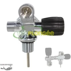 Robinet 1 Sortie Modulaire Corps DROIT 300 Bars Air M25x200