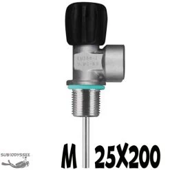 Robinet M25x200 1sortie DIN G5/8 COMPTEC 232 Bars