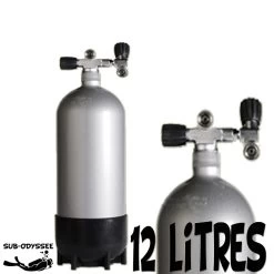 Bouteille 12 Litres Court 230 Bars 2 Sorties - Roth