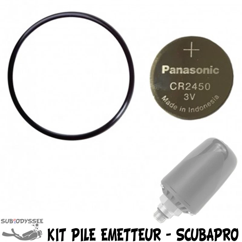 Kit Pile Emetteur SMART & GALILEO - Scubapro 1 Kit Pile Emetteur SMART & GALILEO - Scubapro