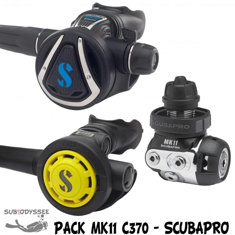 Pack MK11 C370 + Octopus R095 - Scubapro 1 Pack MK11 C370 + Octopus R095 - Scubapro