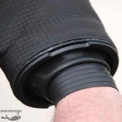 Manchon De Poignet SILICONE Noir - Sitech -Pro Dive Soldes sitech manchon combinaison etanche conique en latex circulaire pas cher sub odyssee 1