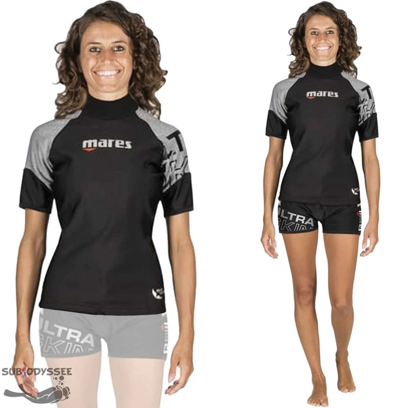 TEE-SHIRT Polaire ULTRASKIN S/S Femme Manche Courte - Mares 1 TEE-SHIRT Polaire ULTRASKIN S/S Femme Manche Courte - Mares