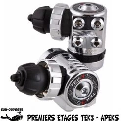 TEK 3 DIN Premier Etage Droit + Gauche - APEKS